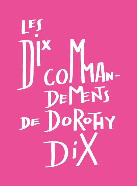 Affiche de Les Dix Commandements | de Dorothy Dix