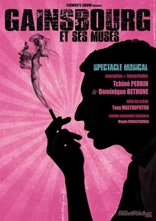 Affiche de Gainsbourg et ses muses