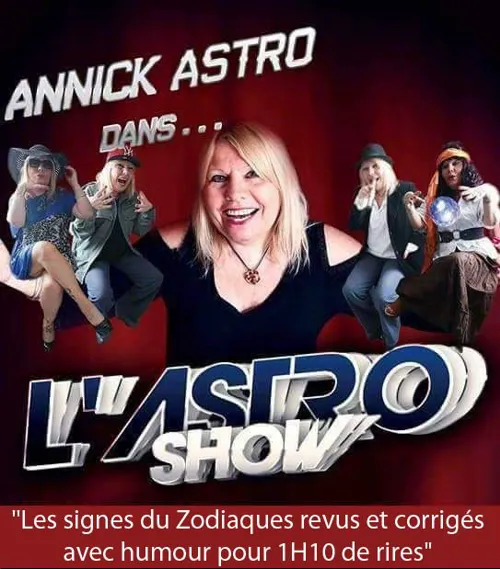 Affiche de Annick Astro dans L'astro show