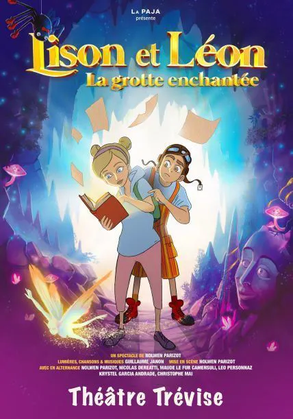 Affiche de Lison et Léon, la grotte enchantée