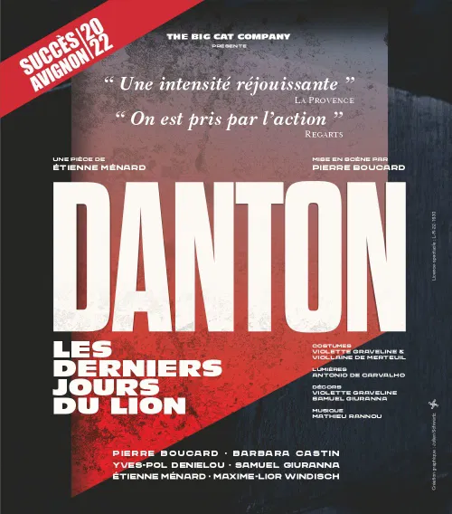 Affiche de Danton, les derniers jours du lion