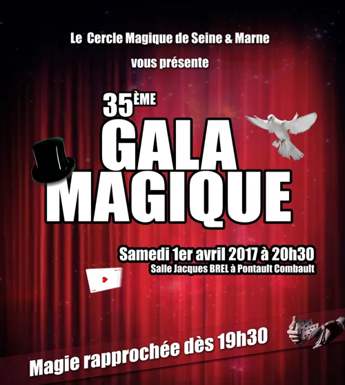 Affiche de 35ème Gala Magique