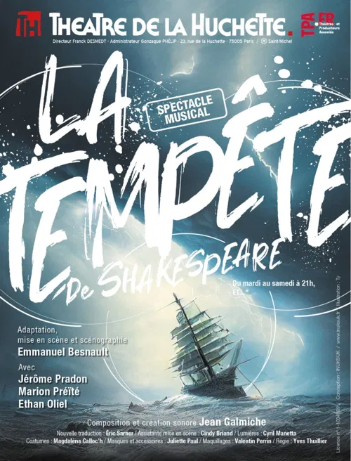 Affiche de La tempête