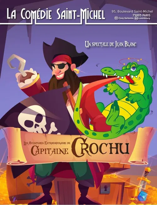 Affiche de Les aventures extraordinaires du Capitaine Crochu