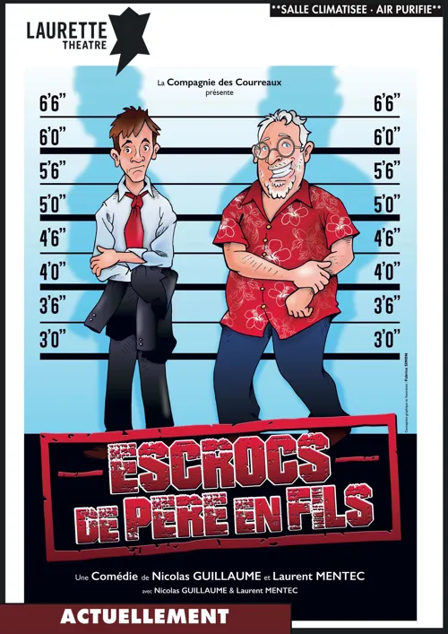 Affiche de Escrocs de père en fils