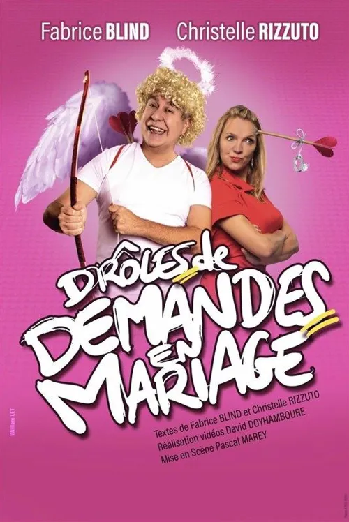 Affiche de Drôles de demandes en mariage