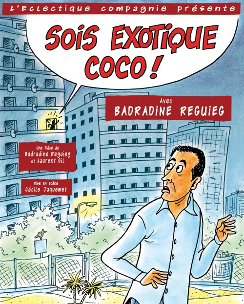 Affiche de Sois exotique coco