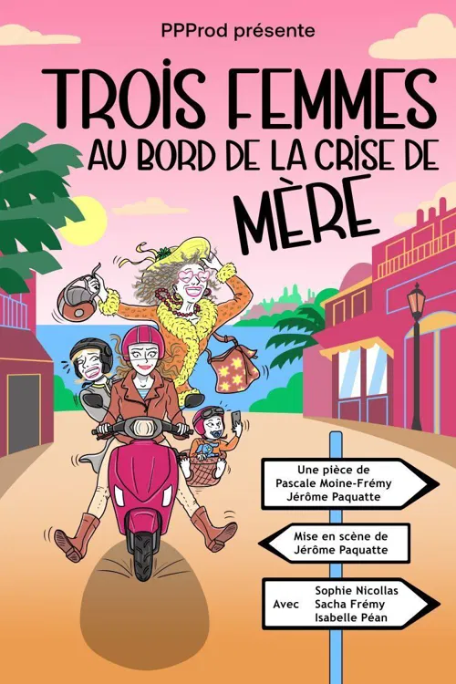 Affiche de Trois femmes au bord de la crise de mère