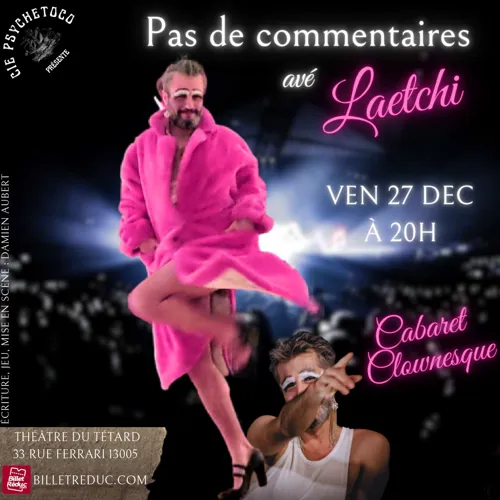 Affiche de Pas de commentaires, avé Laetchi