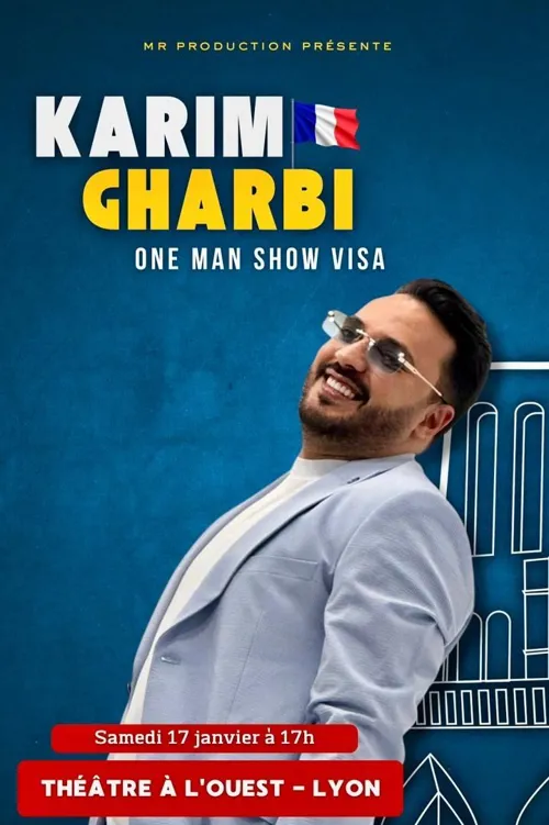 Affiche de Karim Gharbi dans Visa