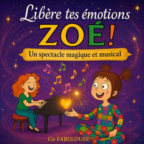 Affiche de Libère tes émotions Zoé !