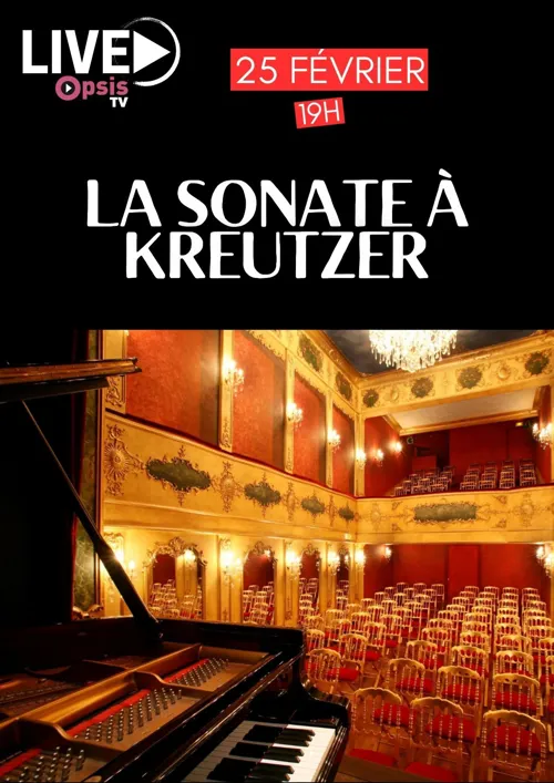 Affiche de La Sonate à Kreutzer en Live Streaming | avec Marie-Christine Barrault
