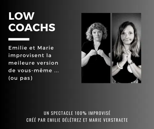 Affiche de Low Coachs : spectacle 100% improvisé