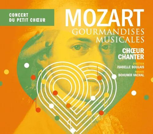 Affiche de Mozart, gourmandises musicales
