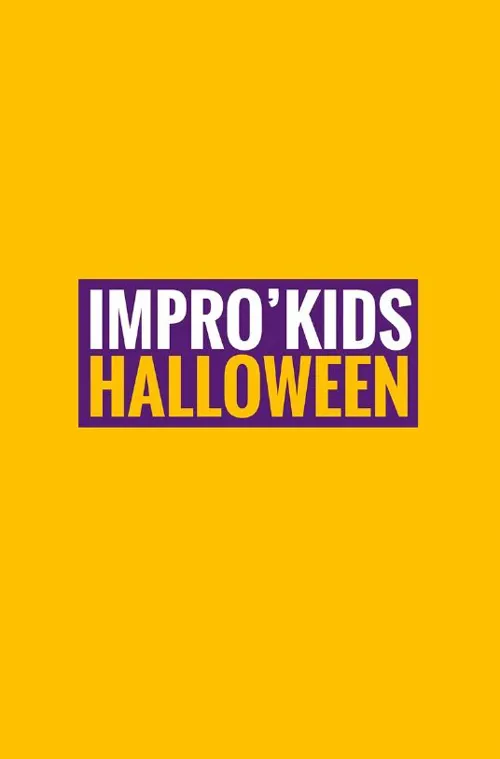 Affiche de Impro'kids Halloween
