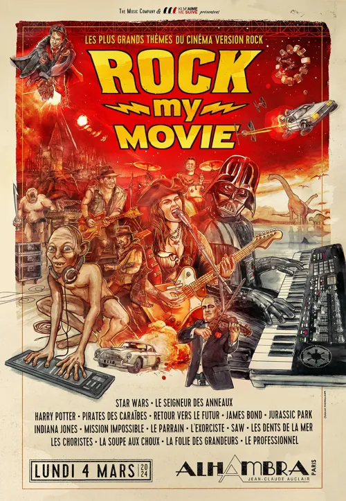 Affiche de Rock my movie