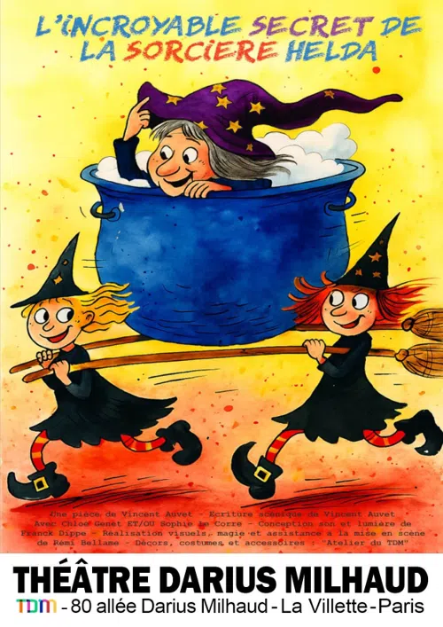 Affiche de L'incroyable secret de la sorcière Helda