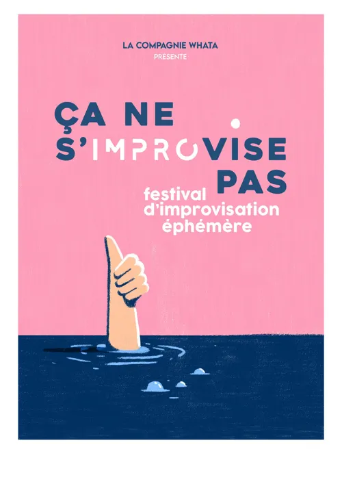 Affiche de Festival Ça ne s'improvise pas