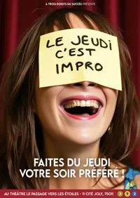 Affiche de Le jeudi, c'est impro !