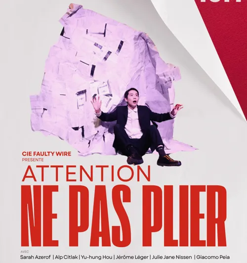 Affiche de Attention ne pas plier