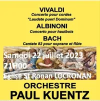 Orchestre Paul Kuentz : Vivaldi / Albinoni / Bach | Locronan - 