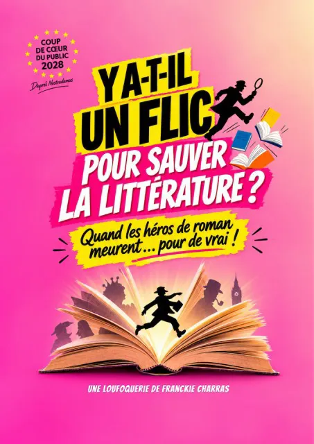 Affiche de Y a-t-il un flic pour sauver la littérature ?