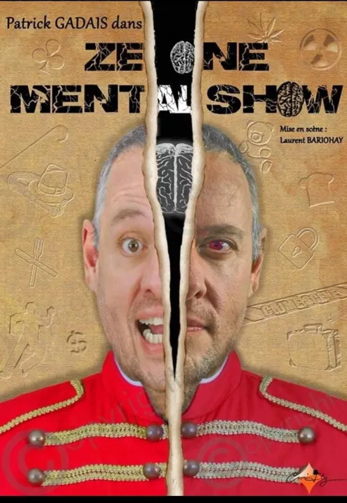 Affiche de Patrick Gadais dans Ze one mentalshow