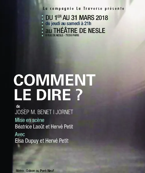 Affiche de Comment le dire ?