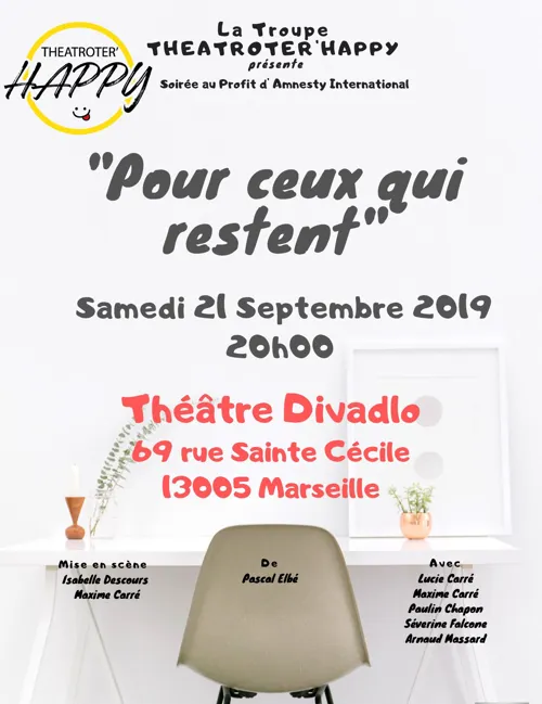 Affiche de Pour ceux qui restent