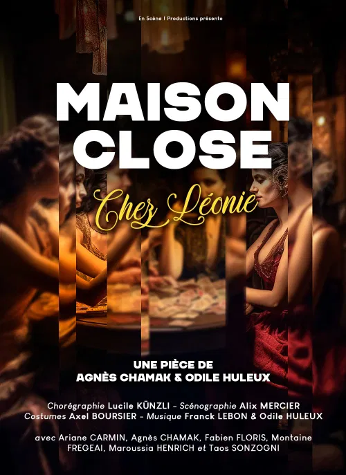 Affiche de Maison Close, chez Léonie