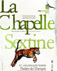 La Chapelle Sextine - 