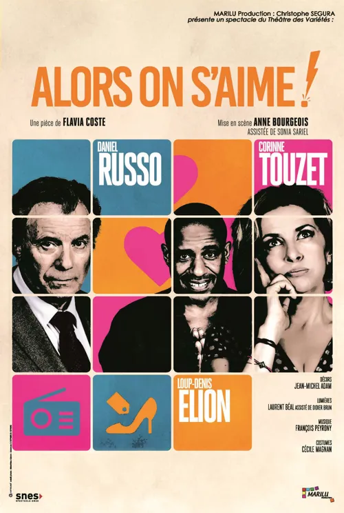 Affiche de Alors on s'aime | avec Corinne Touzet