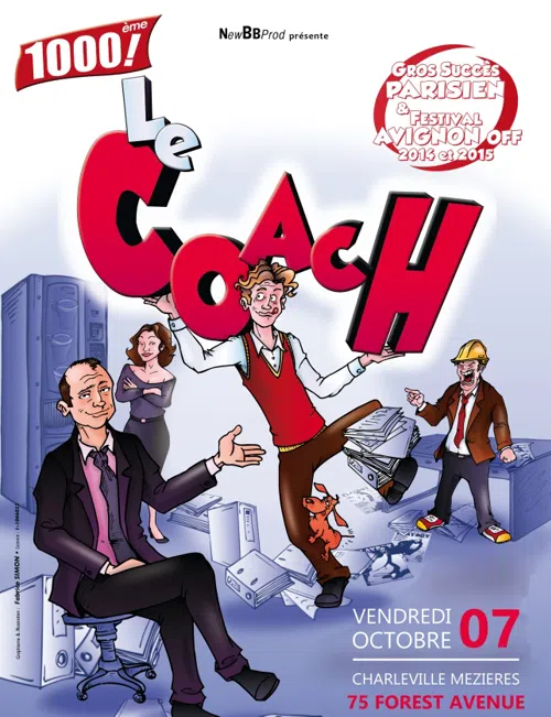 Affiche de Le coach
