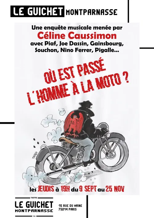 Affiche de Où est passé l'Homme à la moto ?