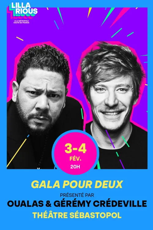 Affiche de Gala pour deux