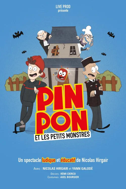 Affiche de Pin Pon et les petits monstres