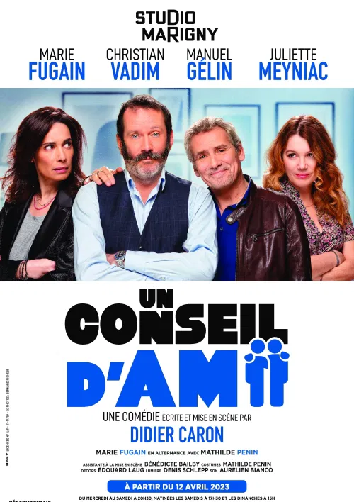 Affiche de Un conseil d'ami | avec Christian Vadim et Marie Fugain