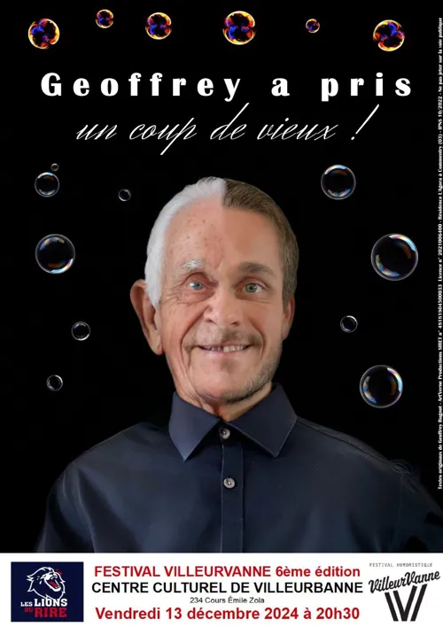 Affiche de Geoffrey Bugnot au Festival VilleurVanne