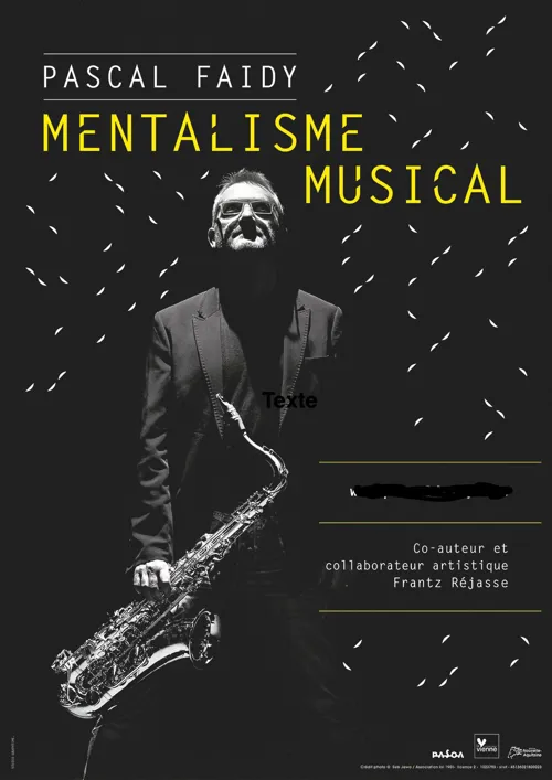 Affiche de Pascal Faidy dans Mentalisme musical