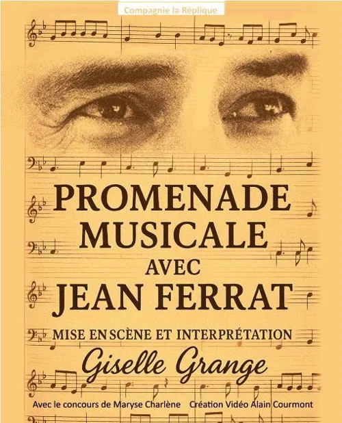 Affiche de Promenade musicale avec Jean Ferrat