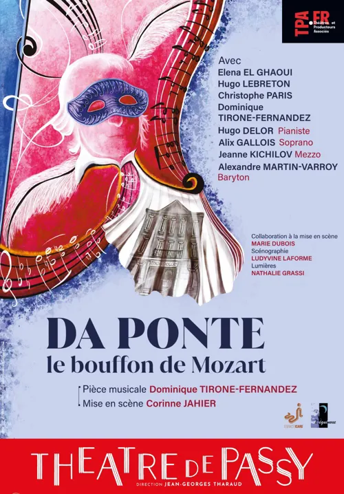 Affiche de Da Ponte, Le bouffon de Mozart