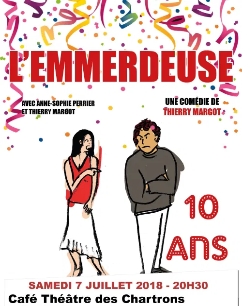 Affiche de L'Emmerdeuse a 10 ans