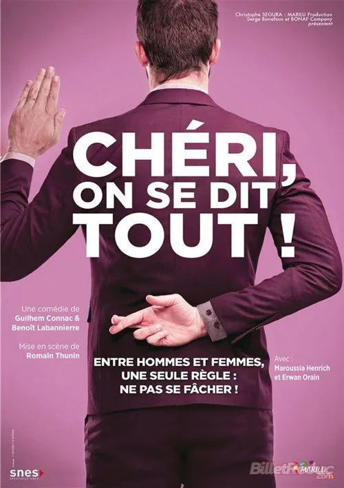 Affiche de Chéri, on se dit tout !