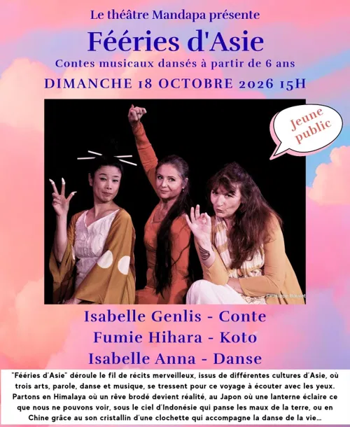 Affiche de Fééries d'Asie - Contes musicaux dansés
