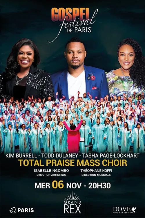 Affiche de Gospel Festival de Paris 2024