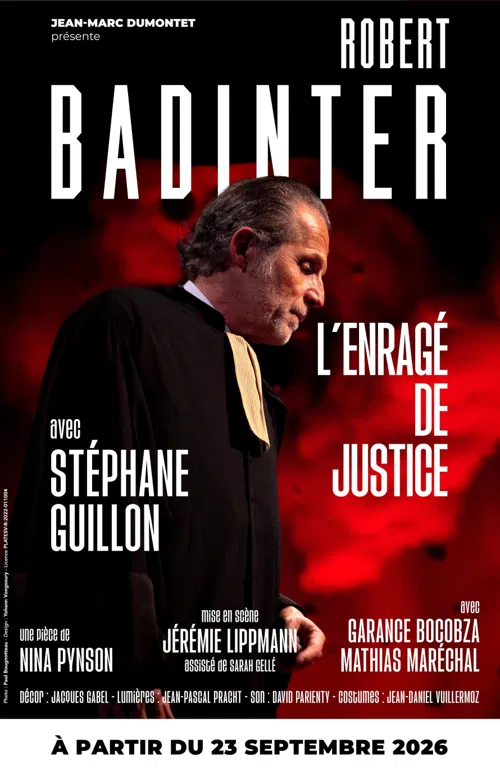 Affiche de Robert Badinter | L'Enragé de justice