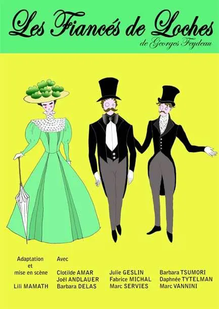 Affiche de Les fiancés de Loches