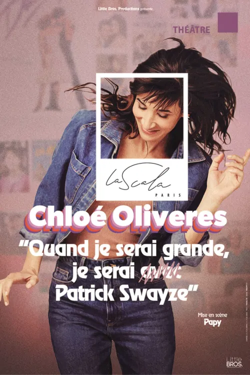 Affiche de Quand je serai grande, je serai Patrick Swayze