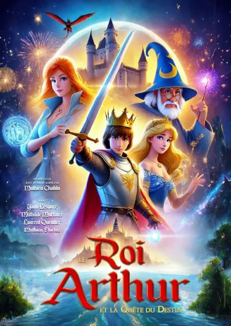 Affiche de Le roi Arthur et la quête du destin