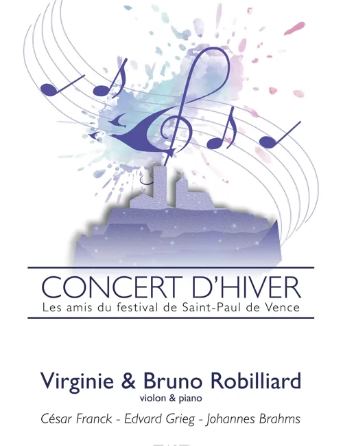 Affiche de Concert d'hiver des amis du festival de musique de Saint-Paul-de-Vence